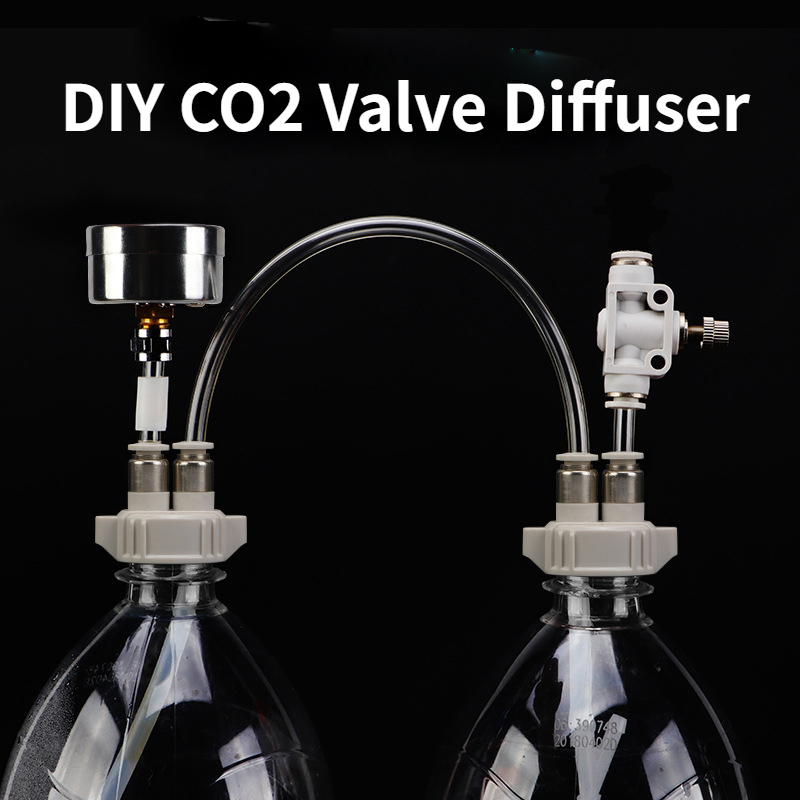DIY CO2 Valve Diffuser Aquariu - Aquarium Liquid Carbon ulasan dan harga