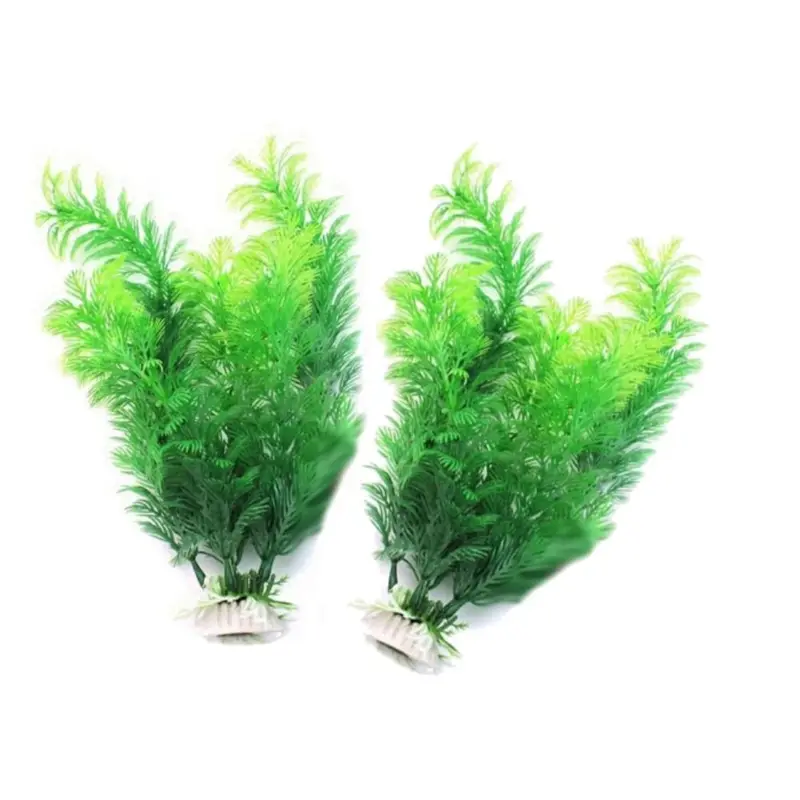 Artificial Aquarium Decor Plan - Aquarium Plant Substrate ulasan dan harga
