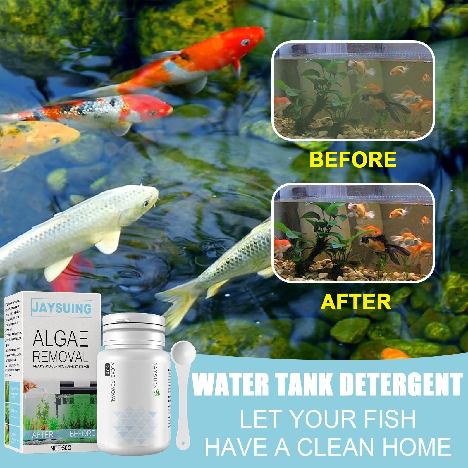 Aquarium Algae Remover Powder, - Aquarium Moss ulasan dan harga