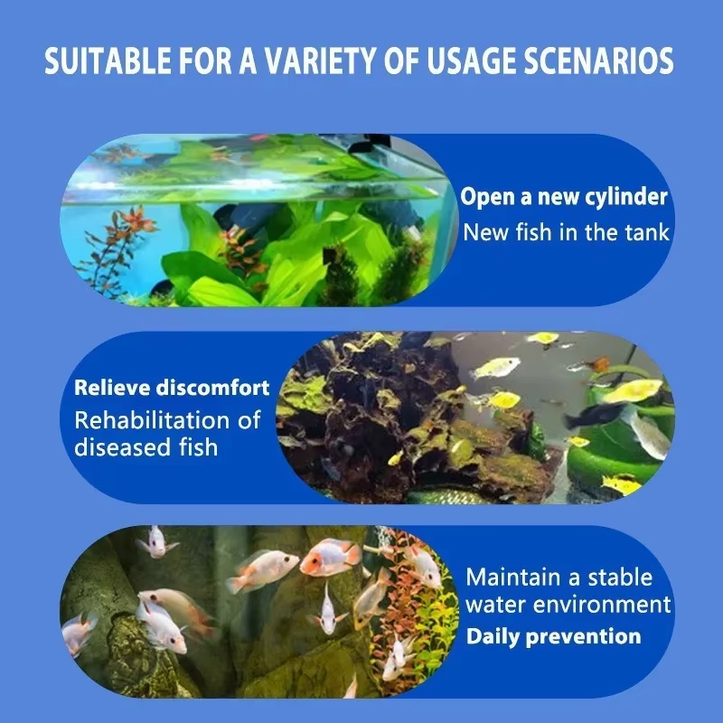 SIKEZHAN Fish Disease Treatmen - Aquarium Fertilizer ulasan dan harga