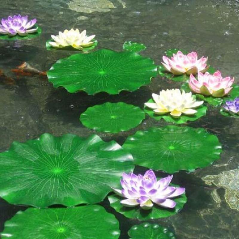 2026 Artificial Water Lily Lot - Aquarium Moss ulasan dan harga