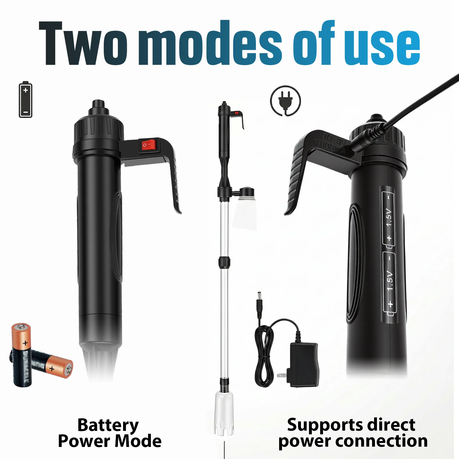 Aquarium Vacuum Gravel Cleaner - Planted Aquarium Cleaning ulasan dan harga