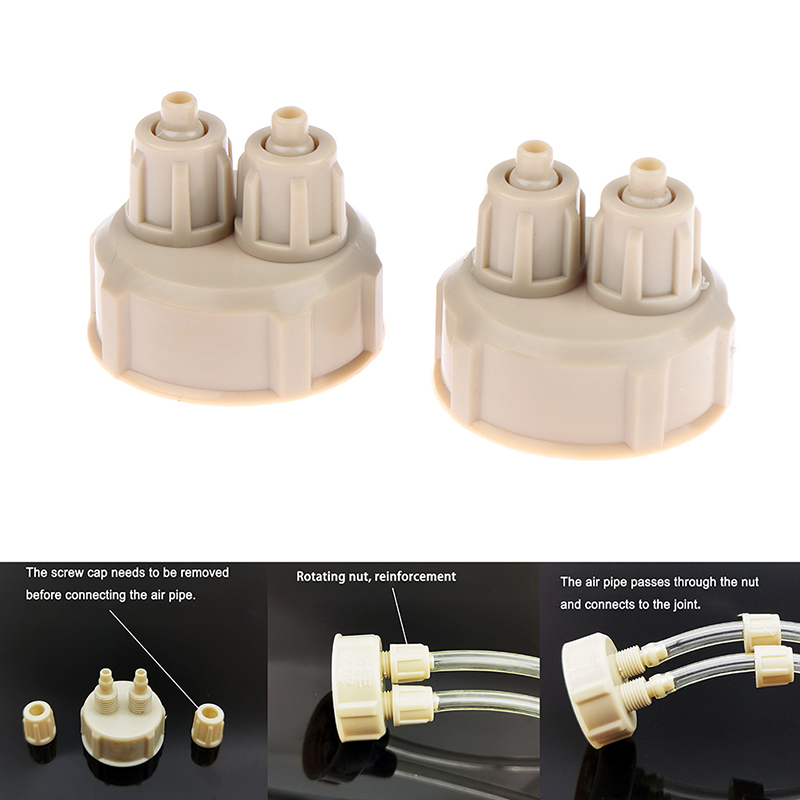 2Pcs Aquarium CO2 System Tube  - Live Plant Aquarium ulasan dan harga