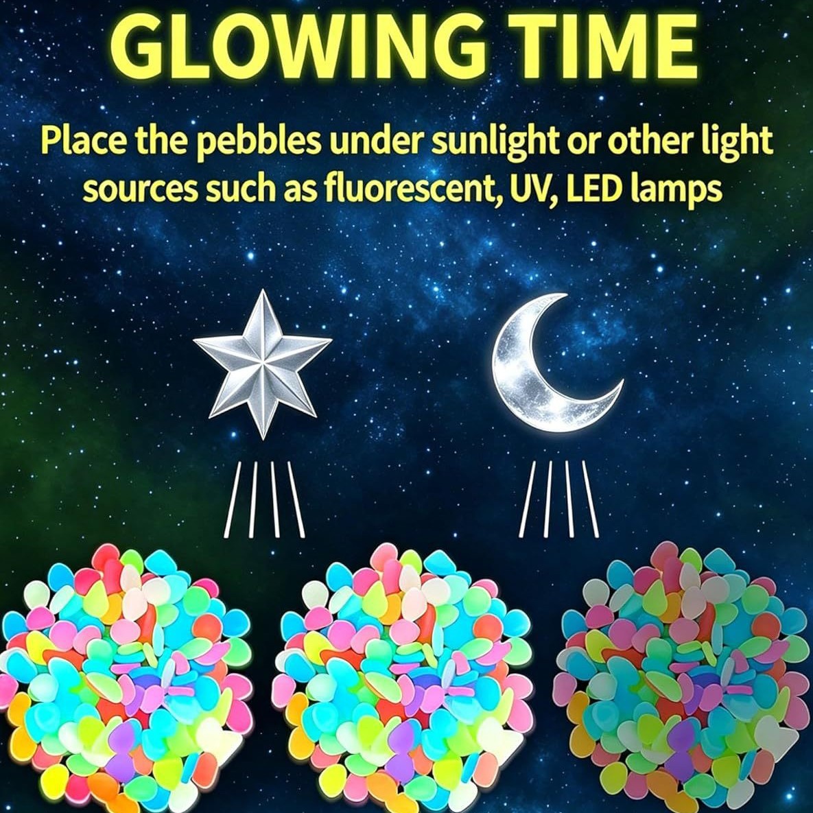 Colorful Glow In The Dark Lumi - Planted Tank ulasan dan harga