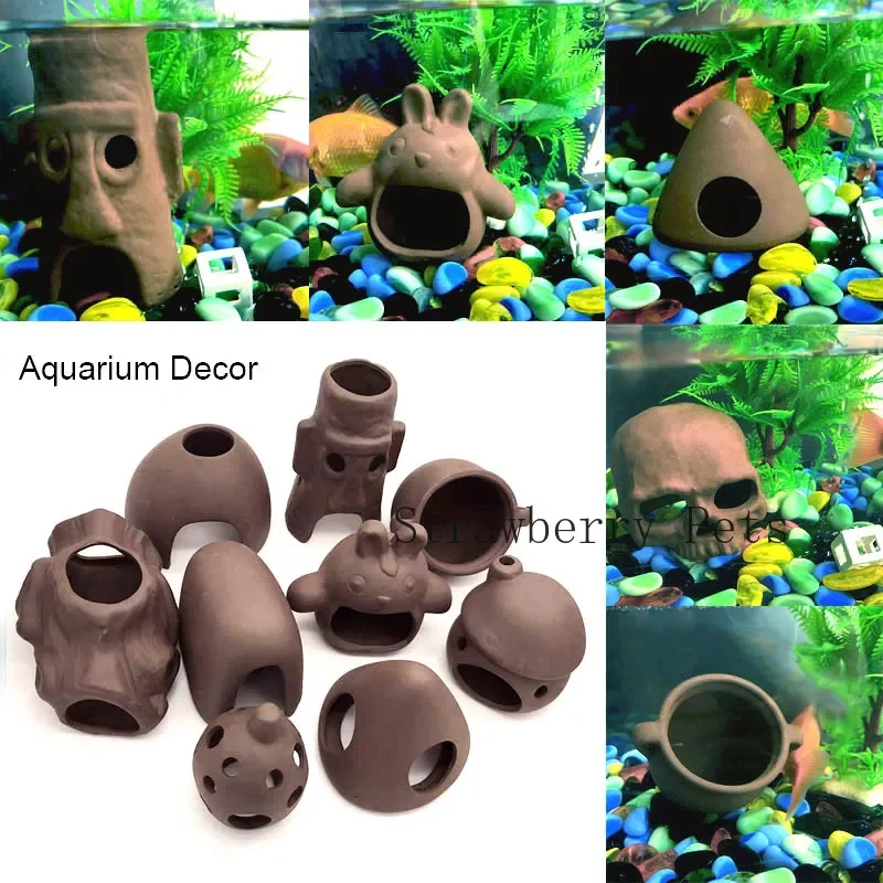Ceramic Aquarium Decoration Fi - Aquarium Driftwood ulasan dan harga