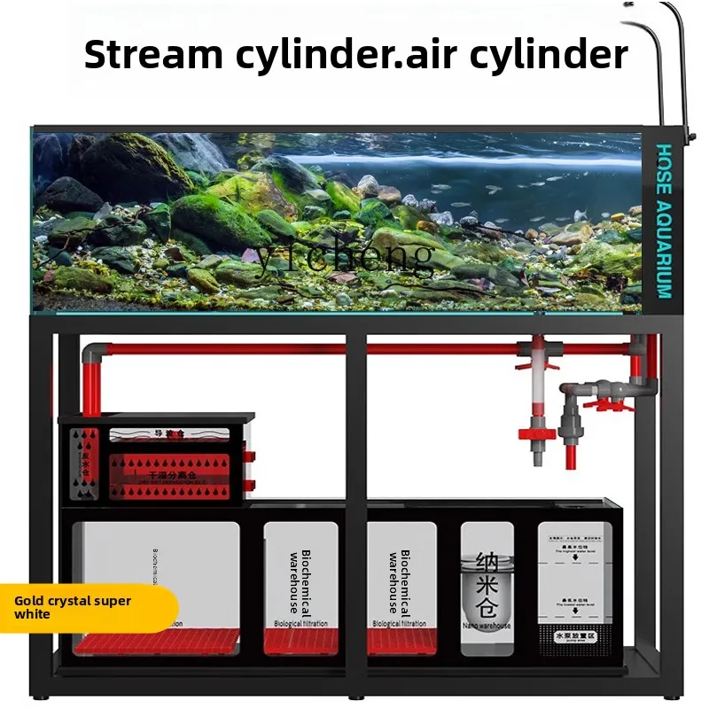 L14 fish tank ultra-white glas - Live Plant Aquarium ulasan dan harga