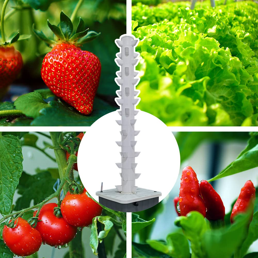 Vertical Hydroponic Grow Tower - Planted Tank ulasan dan harga