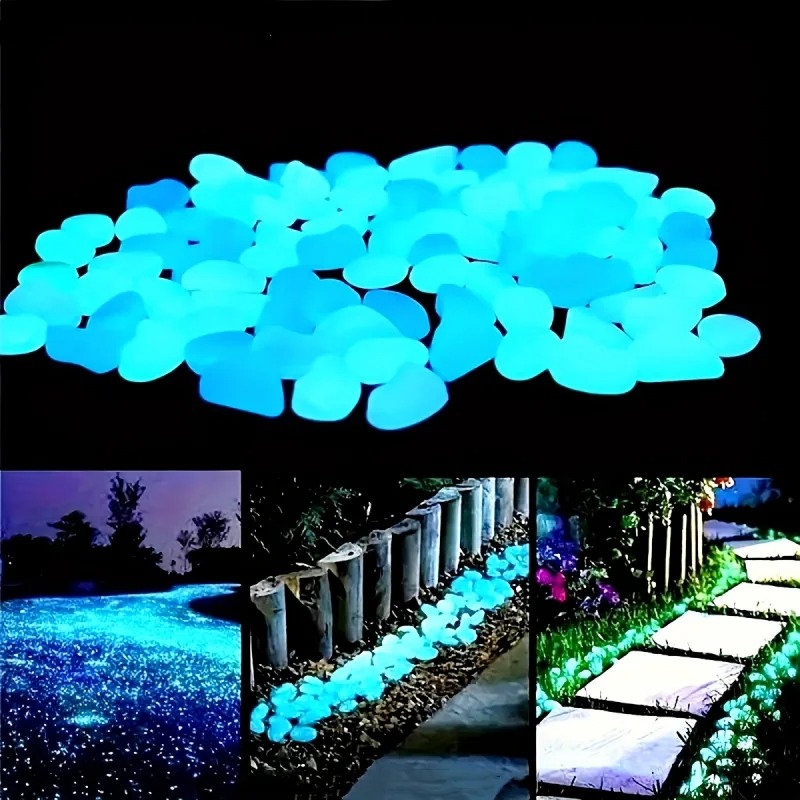 100/300pcs Glow In The Dark Pe - Plant Aquarium Pot ulasan dan harga