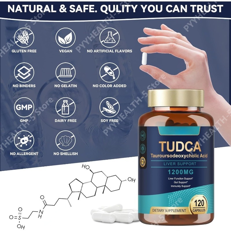 TUDCA Bile Salts, 120 Capsules - Planted Tank ulasan dan harga