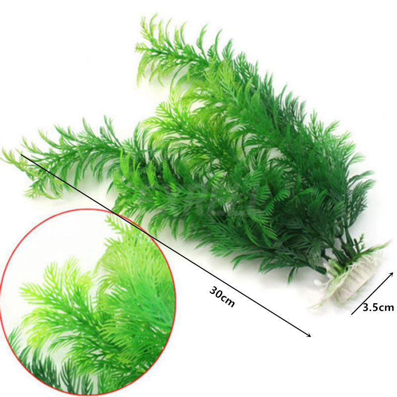 14cm - 30cm Fake Aquarium Plan - Live Plant Aquarium ulasan dan harga