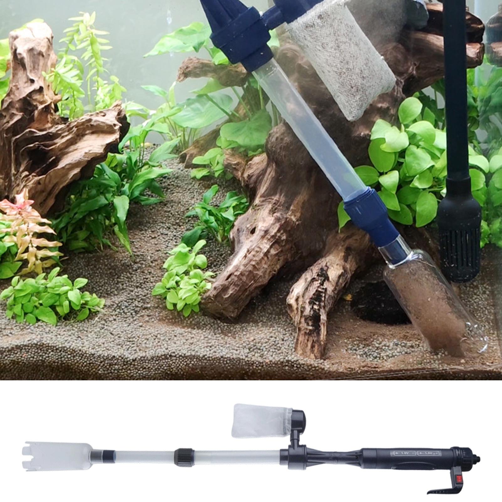 Aquarium Vacuum Adjustable Tel - Planted Aquarium Cleaning ulasan dan harga